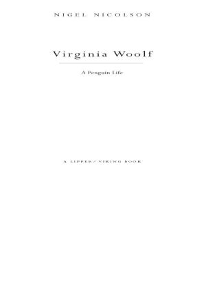 [Penguin Lives 01] • Virginia Woolf